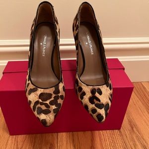 Donald Pliner calf skin pumps